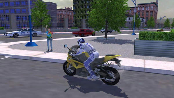城市摩托车骑手图2