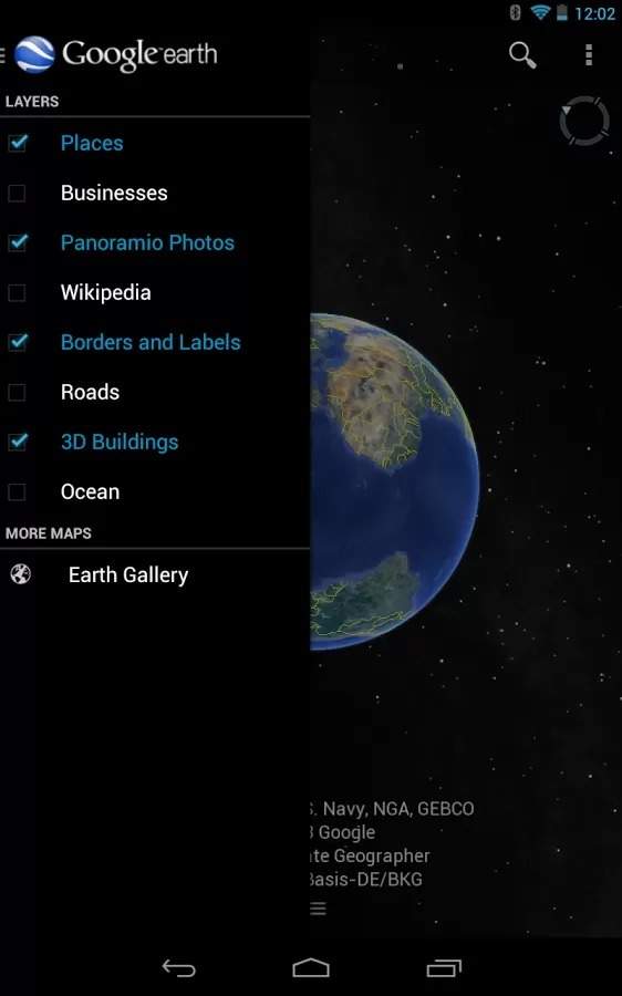 谷歌地球下载高清卫星地图