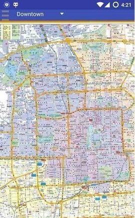 北京地图高清版图2